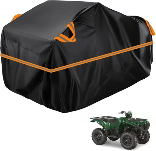 Vista 62 de Cubierta para ATV impermeable compatible con Arctic Cat H1 EFI TRV Cruiser 4x4 2011, cubierta de 210D para vehículos de 4 ruedas, cubierta para quad