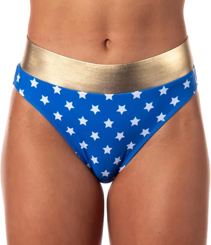 Vista 4 de DC Comics - Traje de baño de mujer maravilla con volantes