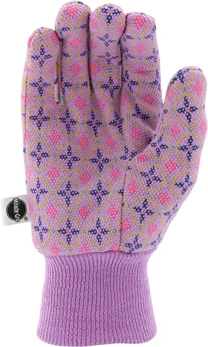 Vista 6 de Miracle Gro - Guantes de trabajo para mujer, estampado de palmeras punteadas