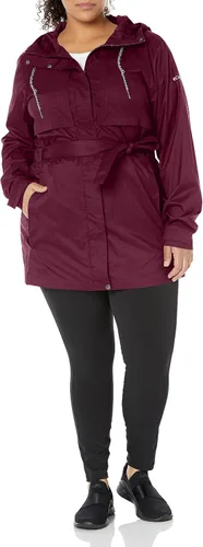 Vista 27 de Columbia Pardon My Trench - Chaqueta impermeable para mujer Fósil antiguo