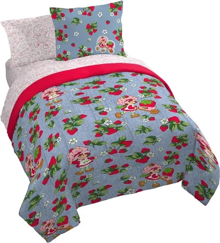 Vista 43 de Disney Moana - Juego de edredón individual de 5 piezas para niñas, color beige Bed in a Bag, Comforter Sheets Sham Pillowcase, Official
