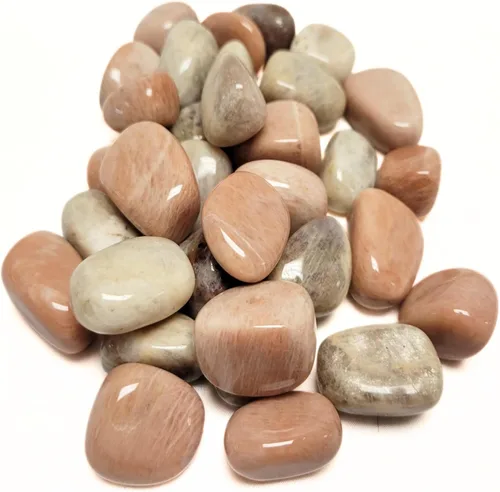 Vista 36 de Jet Amazonite - Piedra rodada de 3.53 oz aprox. de 0.75 a 1 pulgada con bolsa de terciopelo (Amazonita)