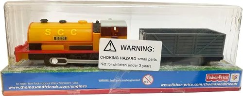 Vista 2 de wltk Juego de juguetes motorizados con motor de tren Ben, juego de juguetes para amigos de tren alimentado por batería, juguetes de tren para niños