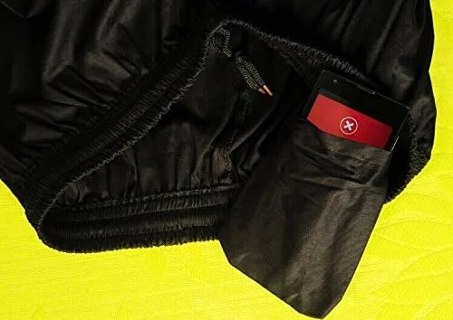 Vista 3 de ZooBoo Chenjiagou Taichi - Pantalones de linterna para practicar uniformes de Tai Chi, ropa de algodón negro, pantalones de práctica de artes