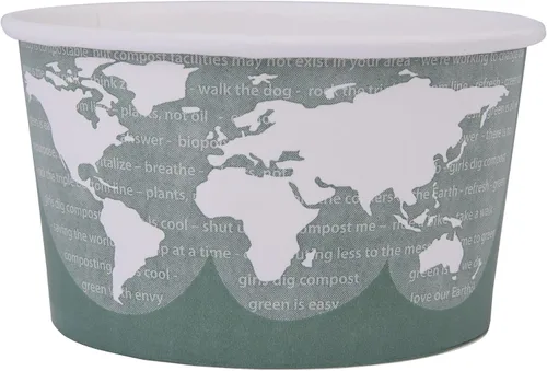 Vista 13 de Eco-Products, Inc Recipientes para sopa con diseño del mundo, Mixto, 1000
