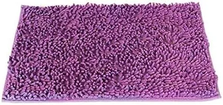 Vista 16 de JYDQM Tapete de baño grueso con memoria para inodoro, bañera, sala de estar, puerta, baño, absorbente, tapete antideslizante para el suelo del pie