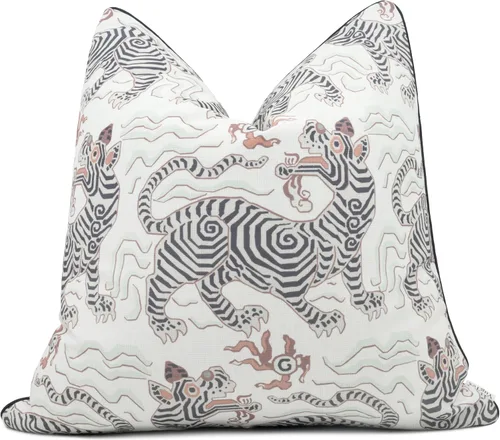 Vista 25 de Funda de almohada vintage con estampado floral de rosas de 20 x 20 pulgadas Avleen Floral