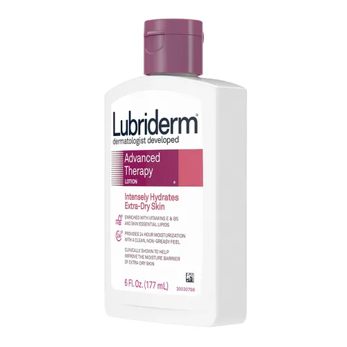 Vista 9 de Lubriderm Loción de terapia avanzada, sin fragancia, 6 onzas líquidas (paquete de 4)