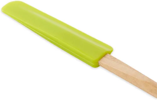 Vista 2 de RSVP International Kitchen Tool Collection - Espátula delgada, 11.75 pulgadas, color verde