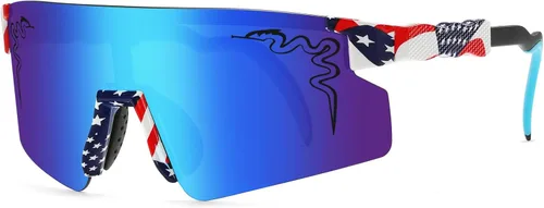 Vista 9 de Gafas de sol de ciclismo UV400 al aire libre para hombres, mujeres, adultos, jóvenes, niños y niñas, béisbol y softbol