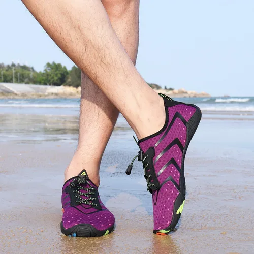 Vista 7 de Mens Womens Water Shoes Aqua Shoes Swim Shoes Beach Sports Quick Dry Barefoot for Boating Fishing Diving Surfing