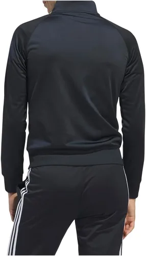 Vista 3 de adidas Chaqueta deportiva de 3 rayas Essentials Warm-Up Slim para mujer