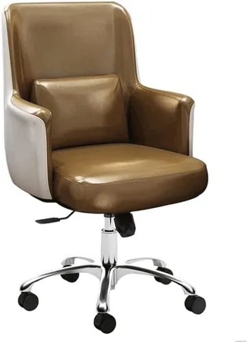 Vista 10 de LIOONS Office Desk Chairs Office Chair Height Adjustable Desk Chair Comfortable Leather Computer Chair Caster Design Computer Chair Executive Chairs