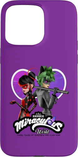 Vista 31 de Miraculous Ladybug Cat Noir Tales of Shadybug and Claw Noir - Carcasa para iPhone 17