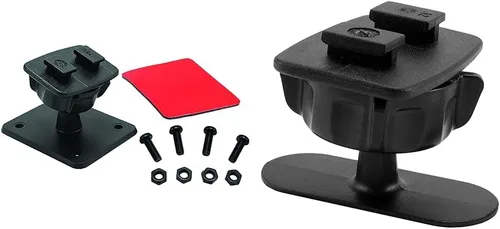 Vista 3 de ARKON Mounts - Kit de montaje de coche VSM con base de taladro para instalación de automóvil ARKON Dual T Pattern y Garmin