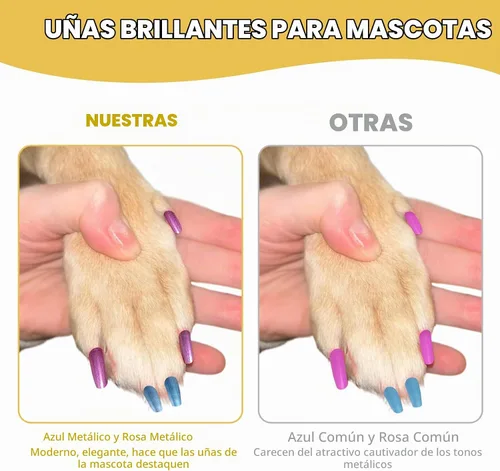 Vista 3 de Bolígrafos de esmalte de uñas para perros, secado rápido, 12