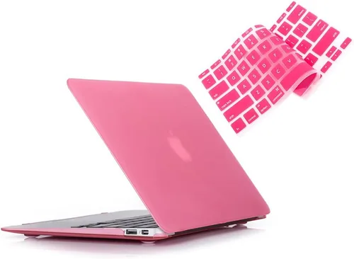 Vista 11 de RUBAN Funda compatible con MacBook Air de 13 pulgadas (modelos: A1369 y A1466, versión anterior 2010-2017), cubierta protectora delgada a presión