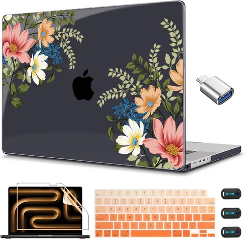 Vista 36 de CISSOOK Funda para MacBook Pro de 14 pulgadas 2025-2021 Release M5 A3434 M4 A3401 A3112 A3185 M3 A2918 A2992 M2 A2779 M1 A2442, carcasa rígida
