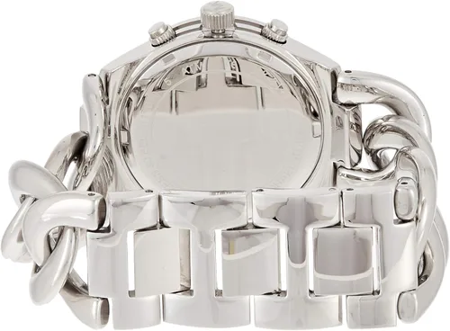 Vista 2 de Michael Kors MK3149 Runway Reloj de pulsera de acero con cronógrafo y cadena torcida para mujer