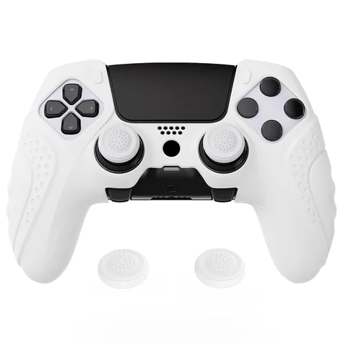 Vista 72 de PlayVital Guardian Edition Anti-Slip Ergonomic Silicone Cover Case for ps5 Edge Controller, Soft Rubber Protector Skin for ps5 Edge Wireless