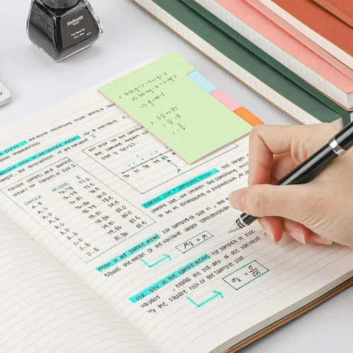 Vista 6 de RETTACY Cuaderno rayado, 2 paquetes, 204 páginas numeradas por paquete, B5 mediano 17.6 x 25 cm, tapa blanda de cuero, papel grueso de 100 g/m²