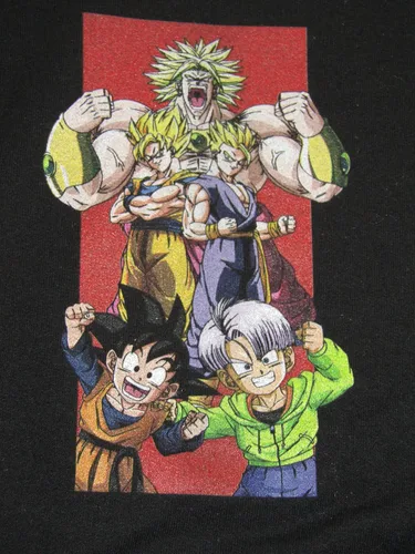 Vista 2 de Bioworld Dragon Ball Z Broly Character Art Sudadera negra para niño