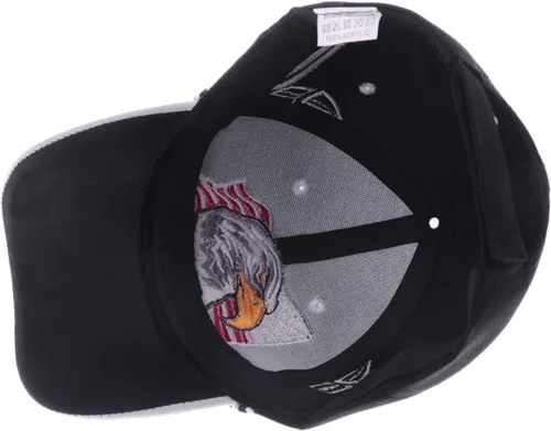 Vista 4 de Anna-Kaci Gorra de béisbol con velcro ajustable en relieve en 3D con bandera estadounidense de Estados Unidos