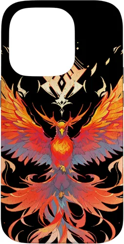 Vista 17 de iPhone 16 Rising Phoenix Fire Fenix - Símbolo de renacimiento y fuerza caso
