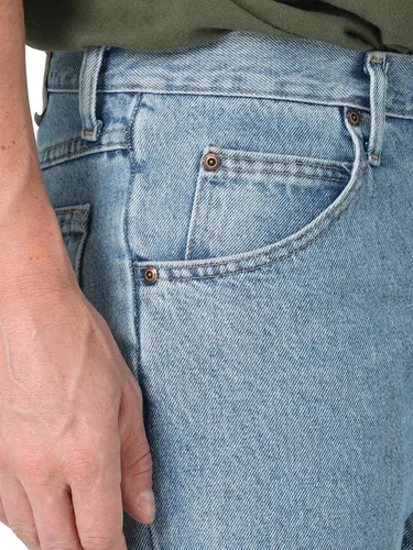 Vista 2 de Wrangler Authentics - Jeans clásicos de 5bolsillos y corte relajado y flexible para hombre