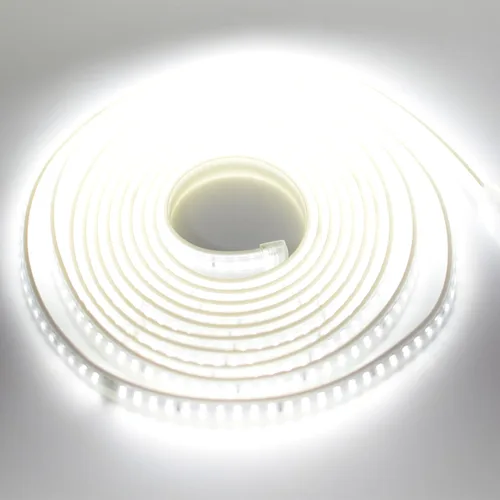 Vista 12 de SUYOOULIN Tira de luces LED, 3.3 pies/3.3 ft de alto voltaje AC110V-130V Waterpoof IP68 súper brillante 3000LM 2835 120 LEDs/m tiras de luz LED
