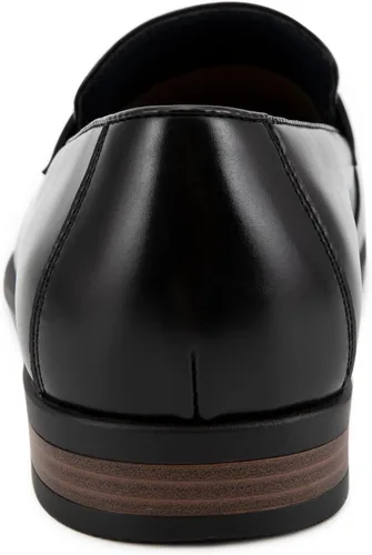 Vista 3 de Mocasines formales Penny para hombre, zapatos de vestir clásicos sin cordones