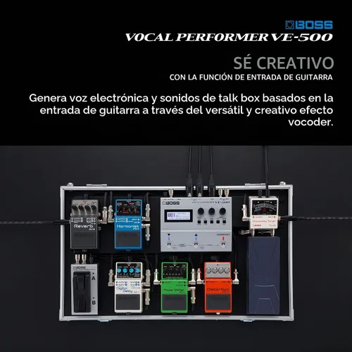 Vista 6 de Unidad multiefectos BOSS VE-500 Vocal Performer