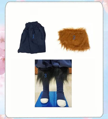 Vista 5 de TSCMRCDC Cosplay Costume Hashibira Inosuke Anime Cosplay Costume Outfits Cape Christmas Halloween Uniform for Kids and Adult