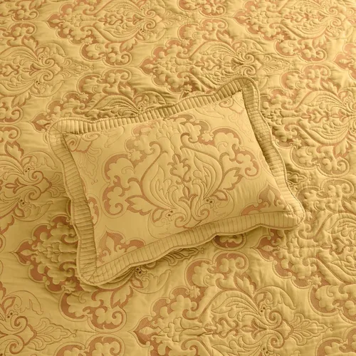 Vista 2 de BrylaneHome Amelia - Funda de almohada King, color rosa baya.