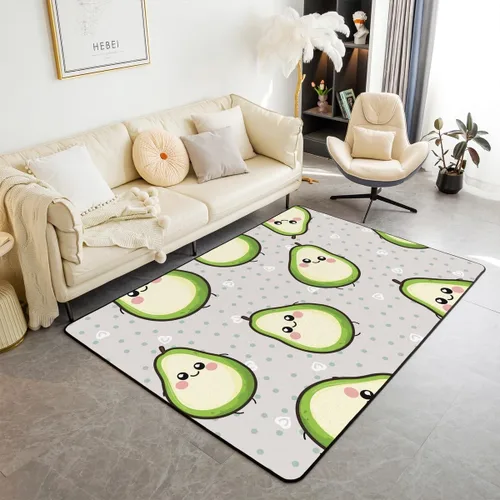 Vista 10 de Erosebridal Alfombra de área de dibujos animados de rana y libélula, para niños, niñas, adolescentes, alfombra con temática de animales de reptiles
