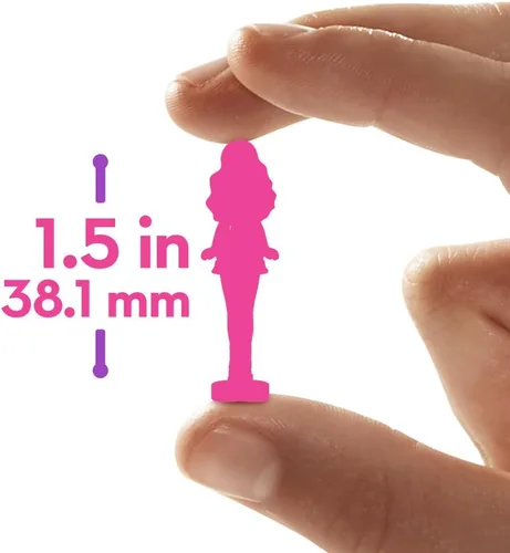 Vista 3 de Barbie Mini muñeca Barbieland Reveal Figura, modelo aleatorio
