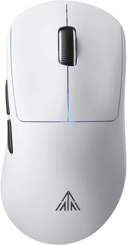 Vista 12 de SOLAKAKA SM802 - Ratón inalámbrico para juegos, 24,000 DPI máximo, trimodo 2.4 GHz/BT/mouse recargable USB con RGB, botones macro programables