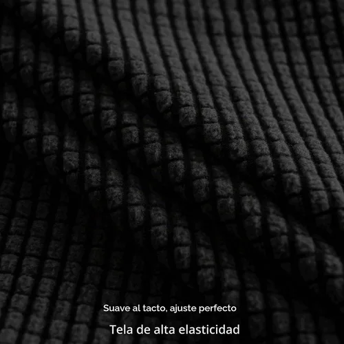 Vista 4 de CHUN YI Fundas para sofá de 7 piezas, lavables, fundas elásticas para sofá de 3 cojines con respaldo y fundas de cojín separados, protector