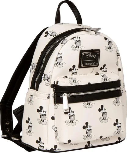Vista 2 de Loungefly Disney Mickey Mouse Mini Mochila Multi Bolsillo