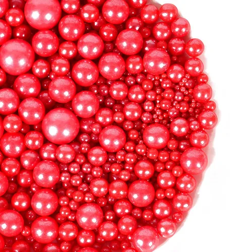 Vista 13 de KASVAN Gránulos de azúcar negro perla - Perlas de caramelo comestibles 130g/4.58 Oz, tamaño mixto, decoración de pasteles para hornear, coberturas