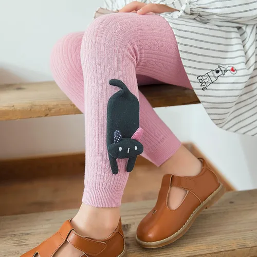 Vista 7 de BOOPH Paquete de 3 leggings para niñas de 1 a 8 años