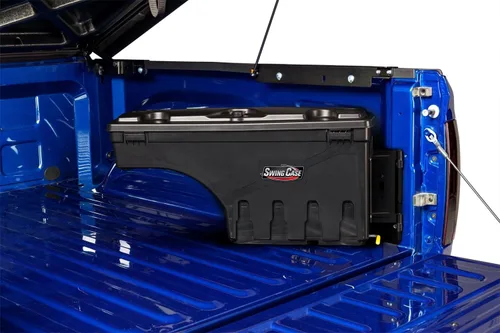 Vista 2 de RealTruck UnderCover SwingCase - Caja de almacenamiento para caja de camioneta; SC301P; compatible con Dodge Dakota 1987-2013 del lado del pasajero