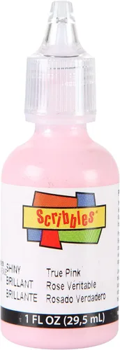 Vista 17 de Scribbles Pintura de tela 3D de 1 oz, color negro brillante