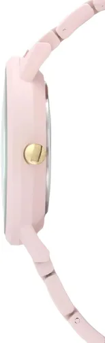 Vista 2 de Nine West Reloj de pulsera de goma para mujer, NW2782