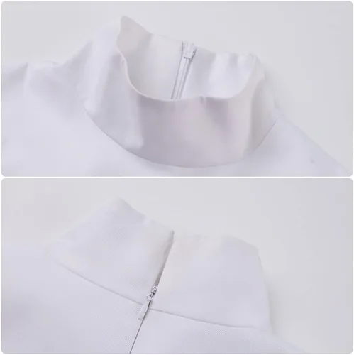 Vista 4 de Weixu Disfraz de anime Niffty para cosplay, disfraz de uniforme de Halloween, carnaval, fiesta
