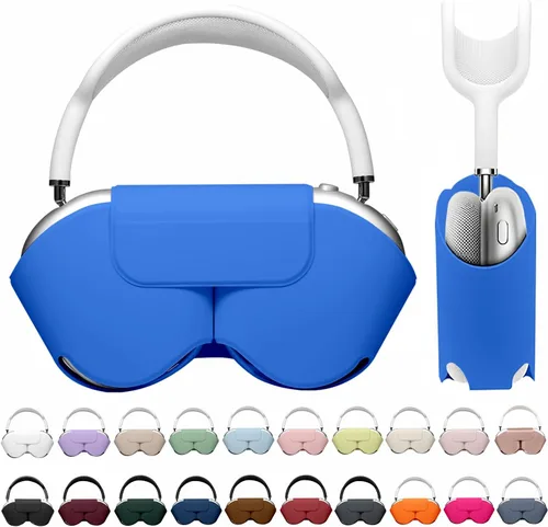 Vista 25 de Maxjoy para Apple Airpods Max Funda inteligente de cubierta, Accesorios de cubierta protectora de cuero PU suave para Airpod Max con modo de sueño