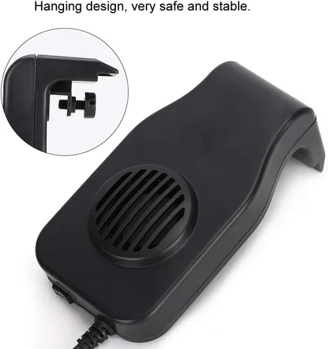 Vista 6 de Zerodis Mini ventilador de enfriamiento del acuario, enchufe ultra 100 240V del accesorio de la reducción de temperatura del silencio de los pescados