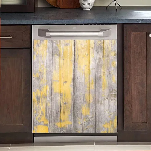 Vista 21 de Adhesivo magnético decorativo para puerta de madera para cocina, lavavajillas, panel magnético para refrigerador, cubierta magnética para Pintura