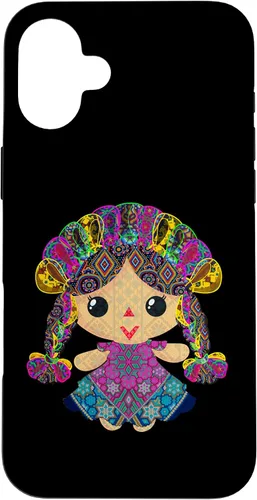 Vista 22 de iPhone 15 muñeca mexicana, maria, mazahua arte huichol, lele, caso