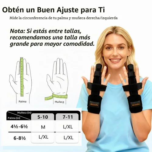 Vista 6 de Abaadlw Férula de dedo de gatillo 2 piezas, férula de dedo índice ajustable, férula de dedo medio, férula de dedo anular, férula de dedo meñique
